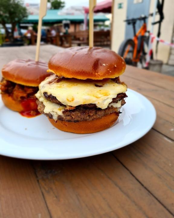 Biergarten zum schönen Camper